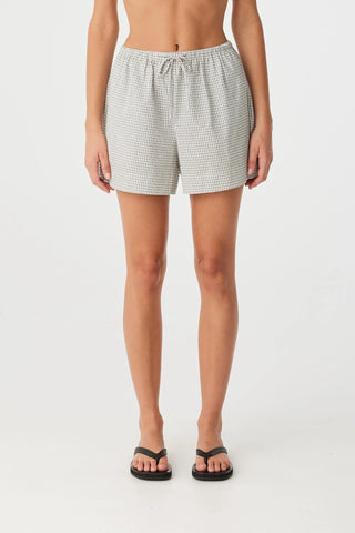Chloe Short - Black Check