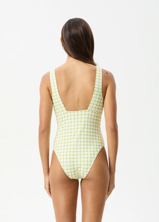 Darcy Check One Piece - Lemongrass Check