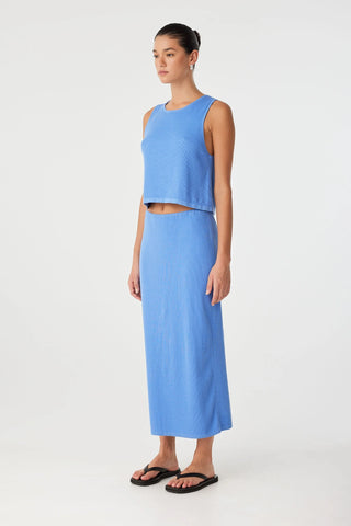 Theo Skirt - Pacific Blue