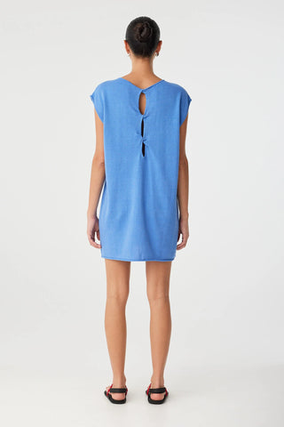 Pala Reversable Mini Dress - Pacific Blue