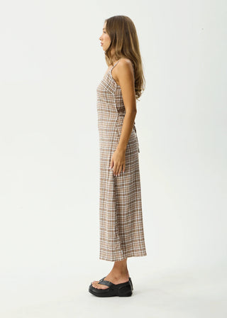 Flight Rumi Seersucker Dress - Chai