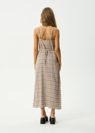 Flight Rumi Seersucker Dress - Chai