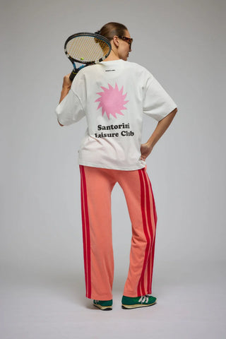 Corfu Terry Pants - Bougainvillea Pink