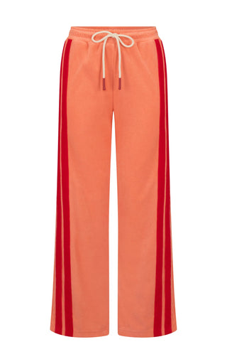 Corfu Terry Pants - Bougainvillea Pink