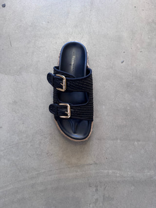 Mapple - Black Raffia