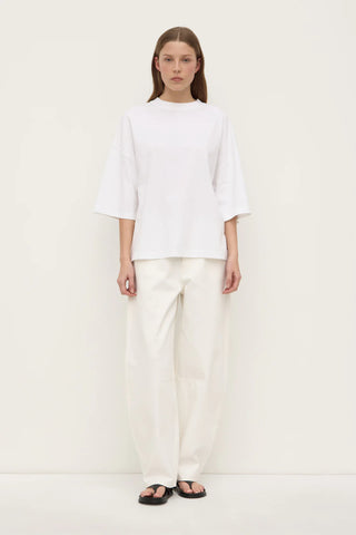 Max Oversized Cotton Tee - White