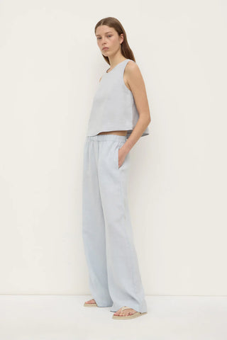 Everyday Linen Pants - Cloud