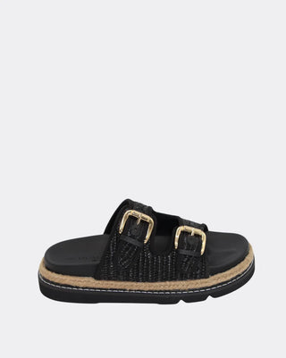 Maple - Black Raffia