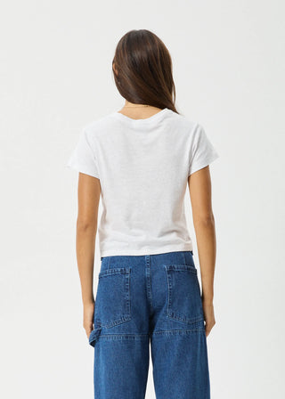 Carmen Baby Tee - White