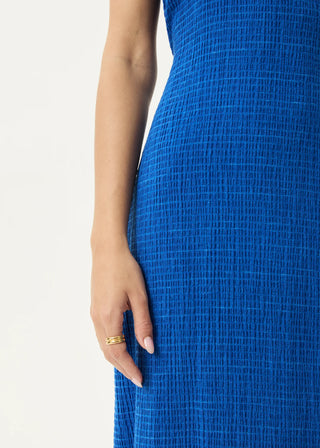 Marina Rumi Seersucker Maxi Dress - Marina