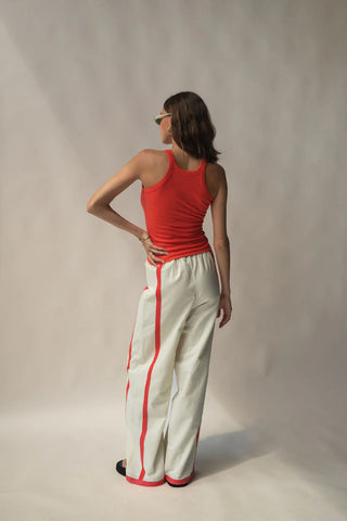 Del Mar Pant - Lobster Red