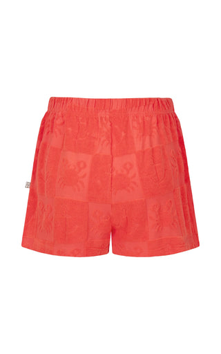 Seaside Terry Short - Lobster Red