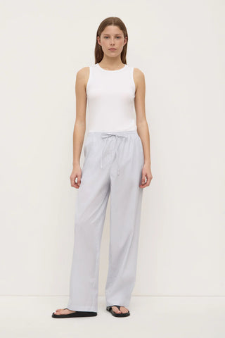 Cora Stripe Pant - White/Navy