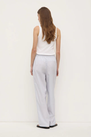 Cora Stripe Pant - White/Navy