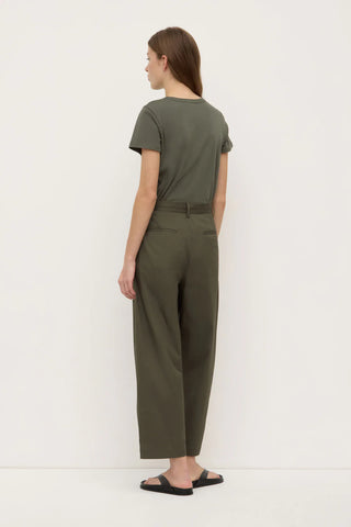Geno Poplin Pants - Moss