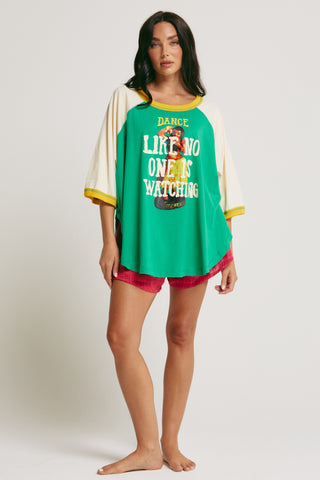 The Dance Raglan Tee - Green