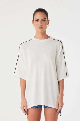 Pippa Oversized Tee - Cream