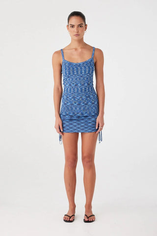 Emi Mini Dress - Lapis