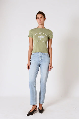 Classic Tee Dragonfly Logo - Summer Olive