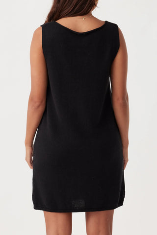 Poppy Mini Dress - Black