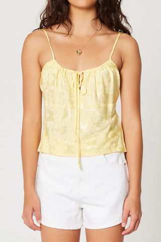 Georgie Cami Jacquard - Limoncello