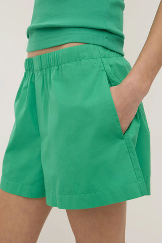 Everyday Poplin Short - Bright Green