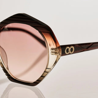 CYMBAL Brown Orange Fade | Rose Gradient Bio Lens