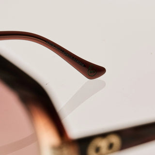 CYMBAL Brown Orange Fade | Rose Gradient Bio Lens