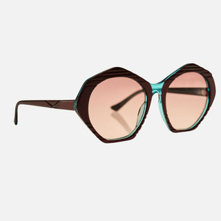 CYMBAL - Tri-Tone Ruby Green | Rose Gradient Bio Lens