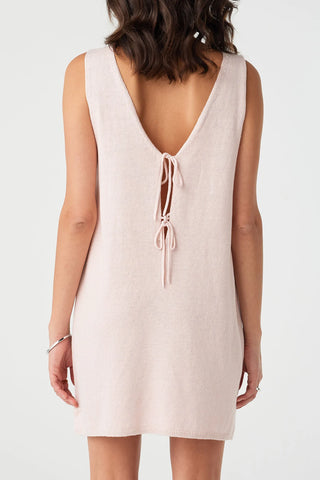 Poppy Organic Mini Dress - Pink