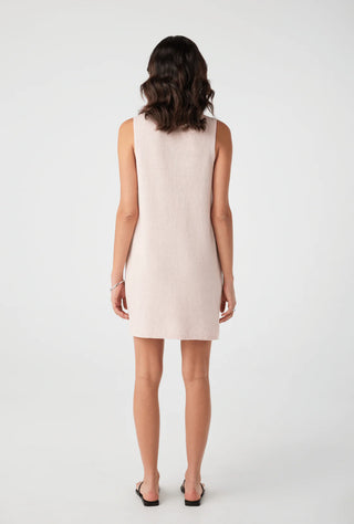 Poppy Organic Mini Dress - Pink