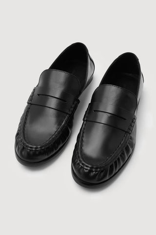 Avenue Leather Loafer - Black