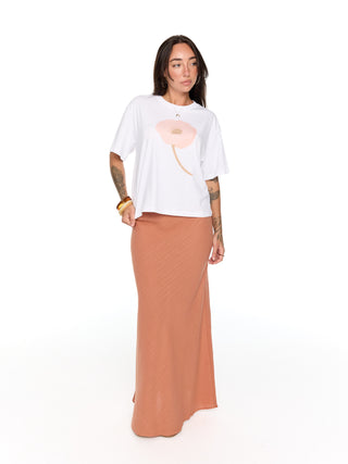 The Poppy Tee - White