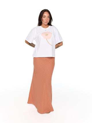 The Poppy Tee - White