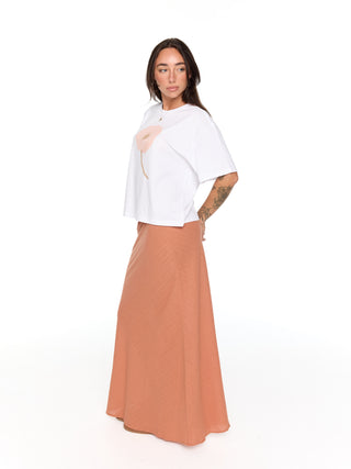 The Poppy Tee - White