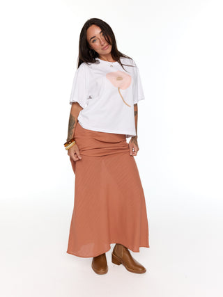The Poppy Tee - White