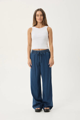 Palmer Wide Leg Pant - Ink