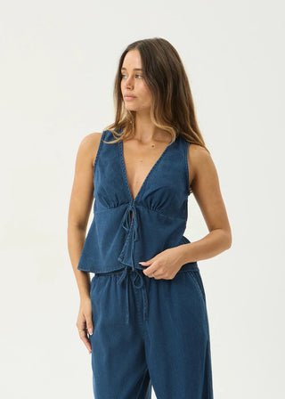 Palmer Sleeveless Top - Ink