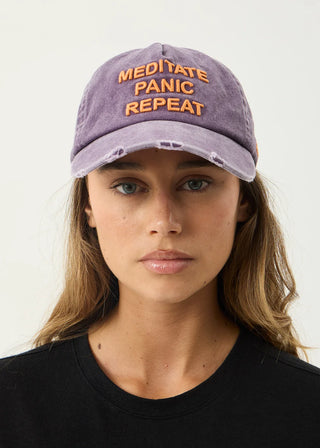 Loop State Five Panel Cap - Aubergine