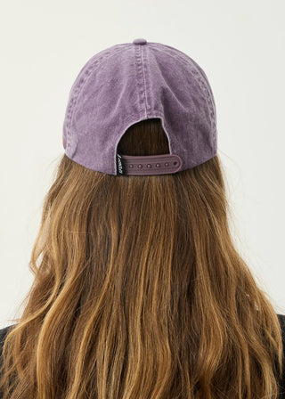 Loop State Five Panel Cap - Aubergine