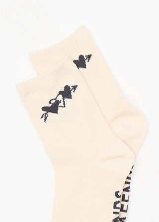 Rise Two Pack Socks - Moonbeam/Stone Black
