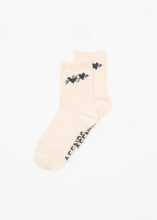 Rise Two Pack Socks - Moonbeam/Stone Black