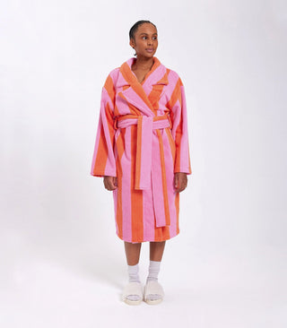 Robe - Sherbet Stripe
