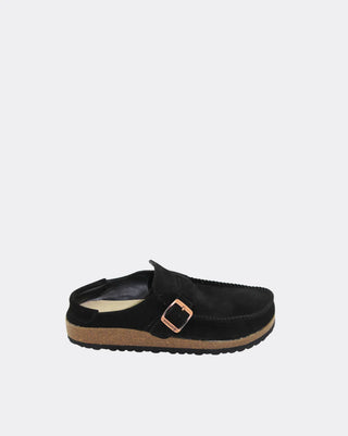 Winnie - Black Suede