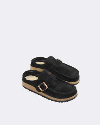 Winnie - Black Suede