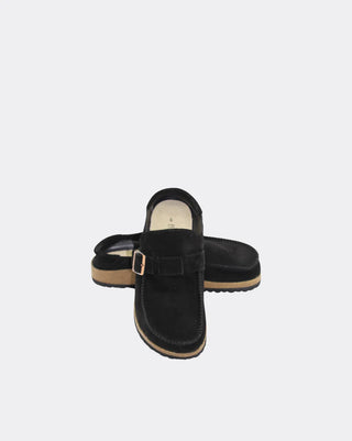 Winnie - Black Suede