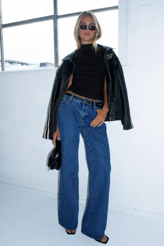 99 Baggy Low Rise Jeans - Bella