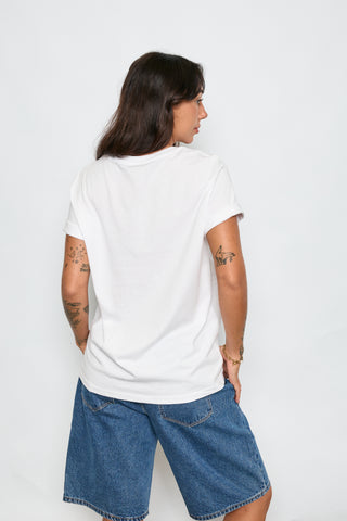 Abstract Love Tee - White