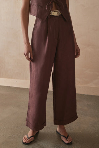 The Jelani Pant - Cinnamon
