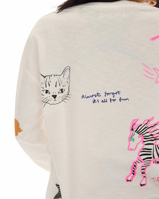 The Animal Illustrated Long Sleeve Tee
